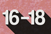 An image showing a 16-18 sign