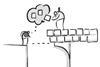 Sketch, bridging a gap using building blocks