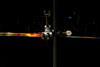 White phosphorus oxidising vigorously and in a glass Pasteur pipette, creating a small jet of flame