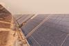 Dusty solar panels