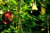 Christmas tree with bauble