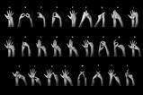 The fingerspelling alphabet for British sign language