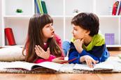 Children talking