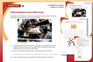 Example pages from the student worksheet and teacher notes that make up this resource