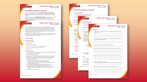 Previews of the Fermentation of glucose using yeast student sheets and teacher notes