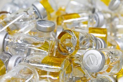 Laboratory waste bottles