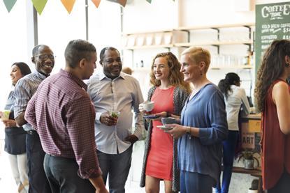 People at event