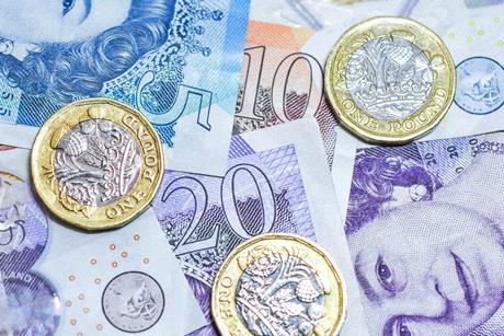 Sterling coins and notes
